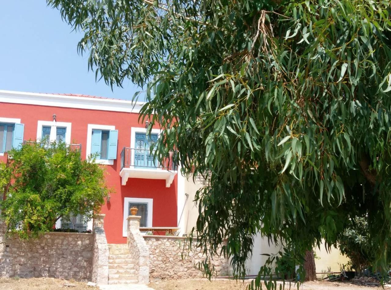 Villa Katingo Chalki Town Exterior foto